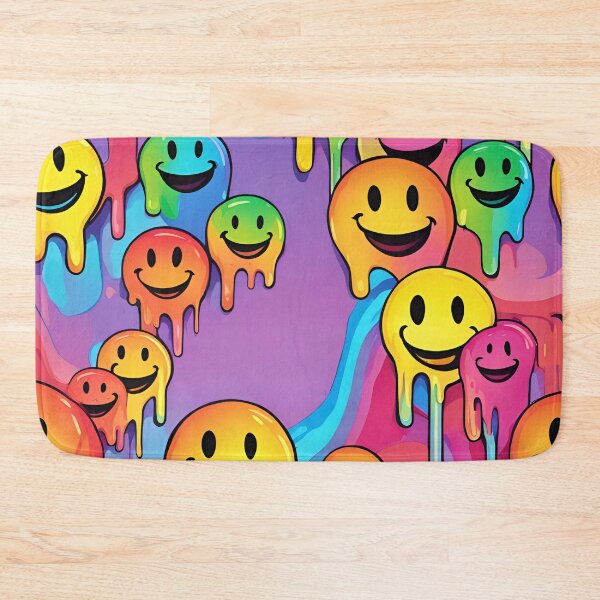 Item preview, Awesome Melting Holographic smiley faces designed and sold by PutiPato42.