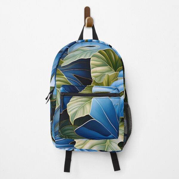 Item preview, Tropical Blue Green Monstera Leaves designed and sold by the-cc.