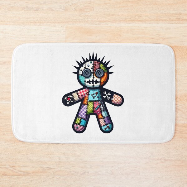 Item preview, Patchwork punk voodoo doll designed and sold by Truck Stop One.