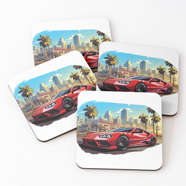 Item preview, Urban Spark: The Red Supercar designed and sold by ObjCrea123.
