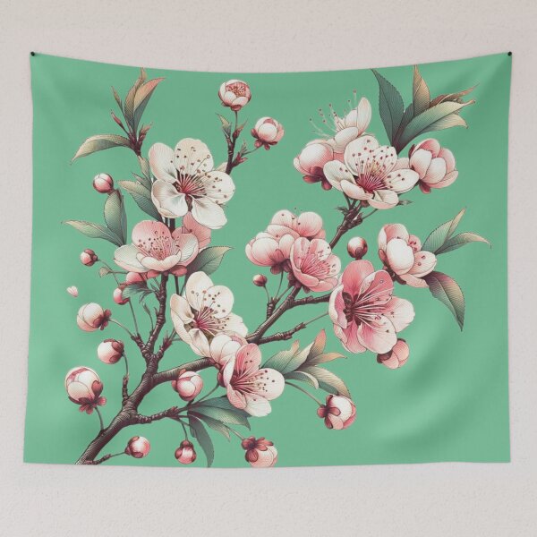 Item preview, cherry blossom branch designed and sold by cynthia2023.