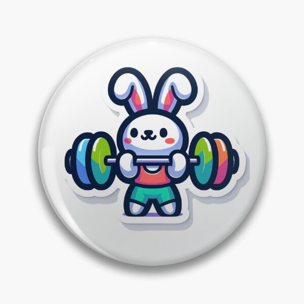 Aperçu de l'œuvre Gym Bunny créée et vendue par Maddy V Store.