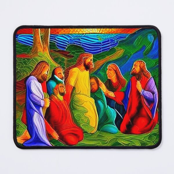 Item preview, Jesus Christ with Disciples designed and sold by George Hutton Hunter.