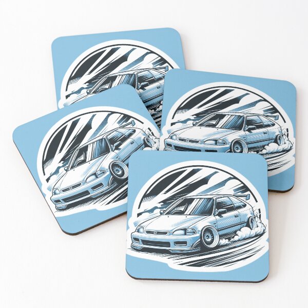 Item preview, Civic Charge Blue designed and sold by mugooooo.