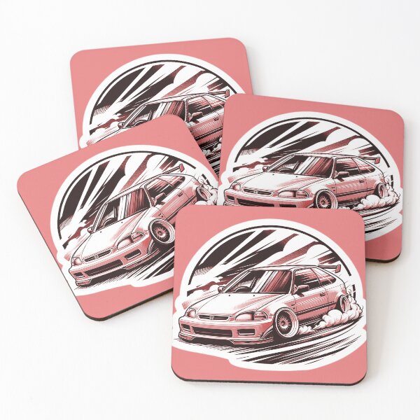 Item preview, Civic Charge Red designed and sold by mugooooo.