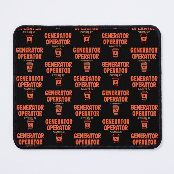 Item preview, Generator Operator Powered by Coffee designed and sold by NermilioDesigns.