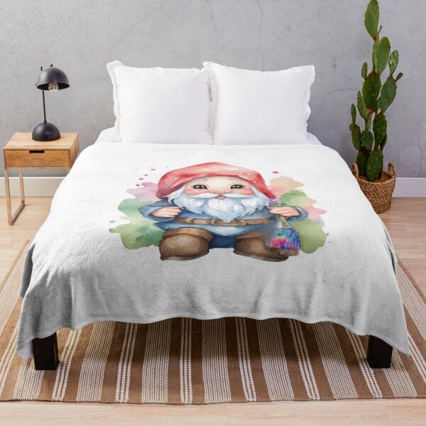 Item preview, KAWAII WATERCOLOR GNOME designed and sold by KawaiiLyfe.