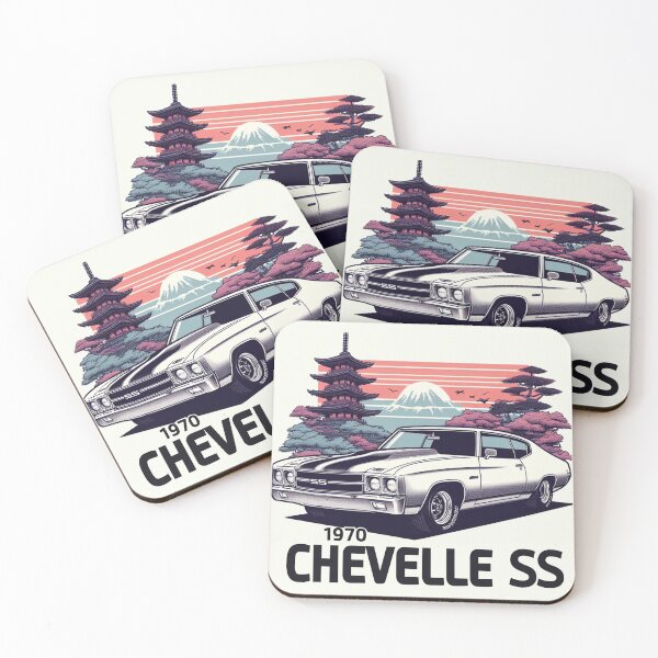 Item preview, 1970 Chevelle SS Muscle Car designed and sold by CreepyCornerArt.
