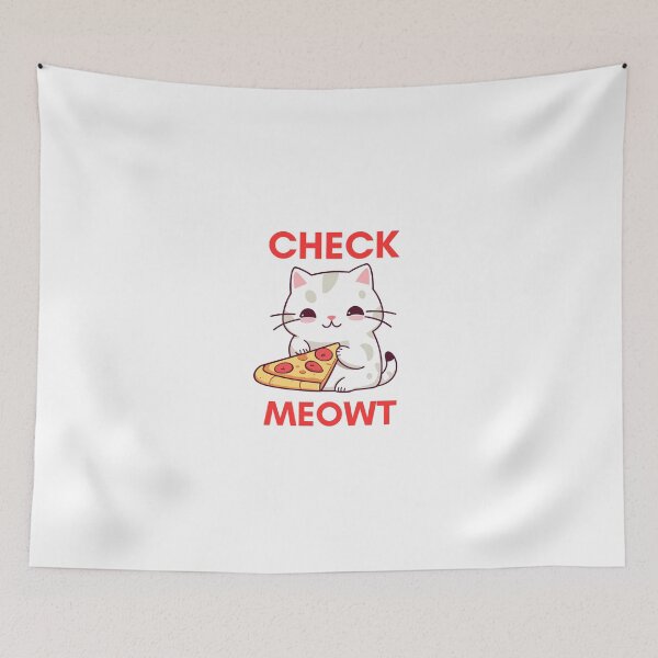 Item preview, Check Meowt  designed and sold by ridnaledesigner.