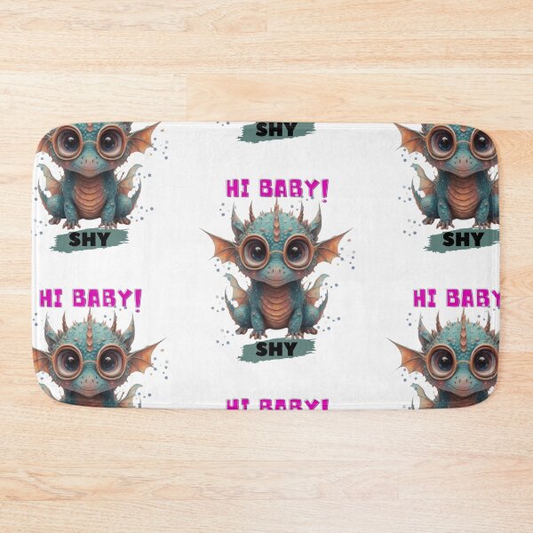 Item preview, Graphic T-shirt of cute baby dragons with glasses and many colors, #shy designed and sold by albertotv250.