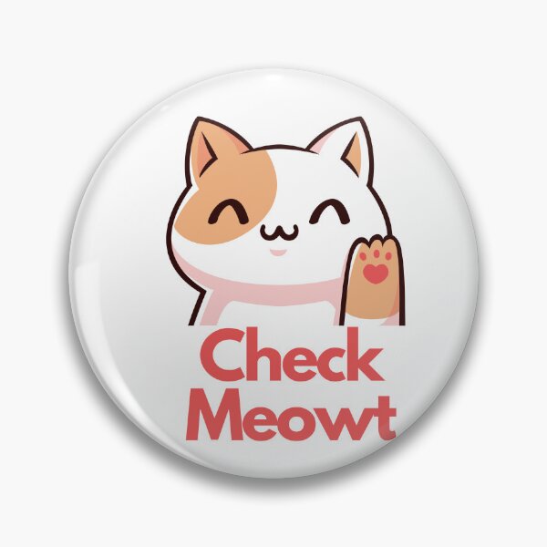 Item preview, Check Meowt  designed and sold by ridnaledesigner.