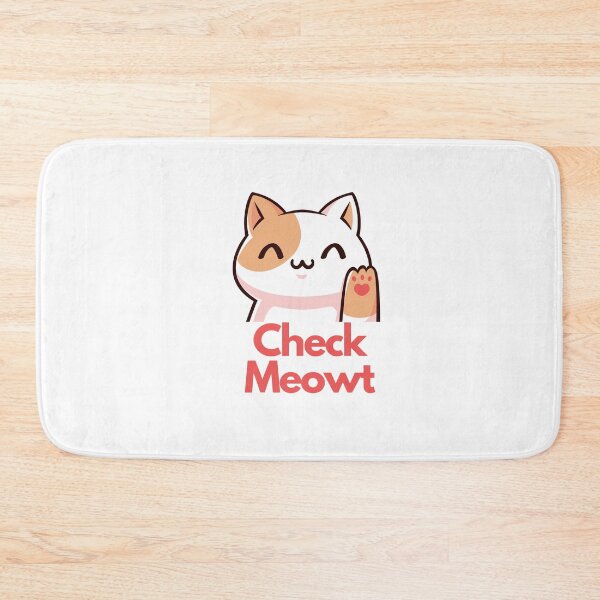 Item preview, Check Meowt  designed and sold by ridnaledesigner.