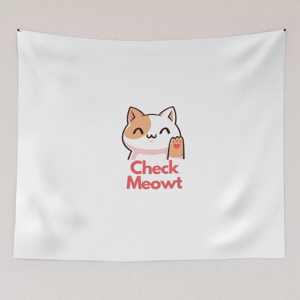 Item preview, Check Meowt  designed and sold by ridnaledesigner.