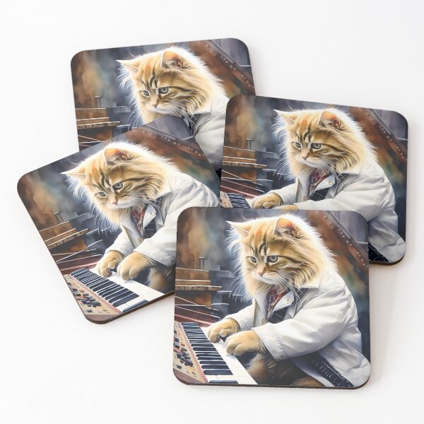 Item preview, Keyboard Cat - Purrl McCartney designed and sold by LSVart.