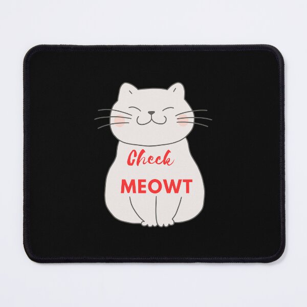 Item preview, Check Meowt  designed and sold by ridnaledesigner.