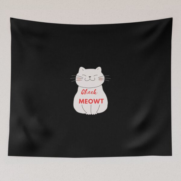 Item preview, Check Meowt  designed and sold by ridnaledesigner.