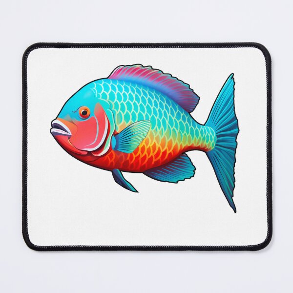 Item preview, Parrot fish designed and sold by DiveIntoDesigns.