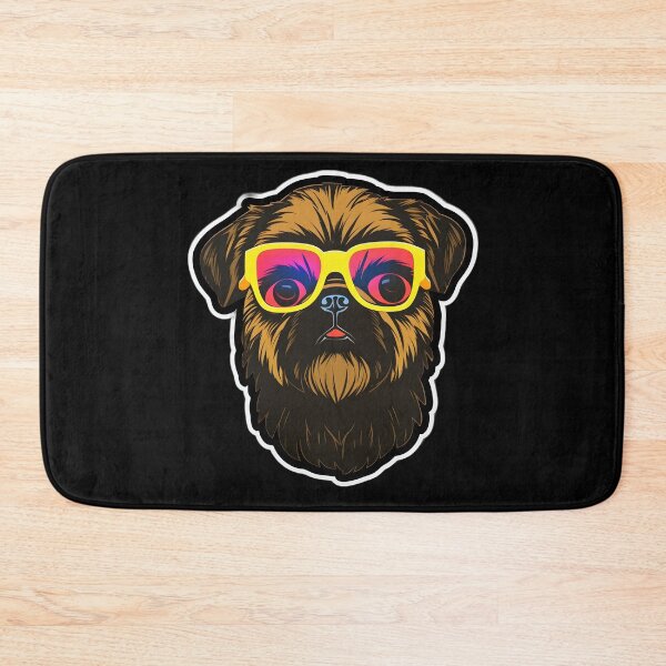 Item preview, Silly Glasses Brussels Griffon designed and sold by CUTEDOGGIEZ.