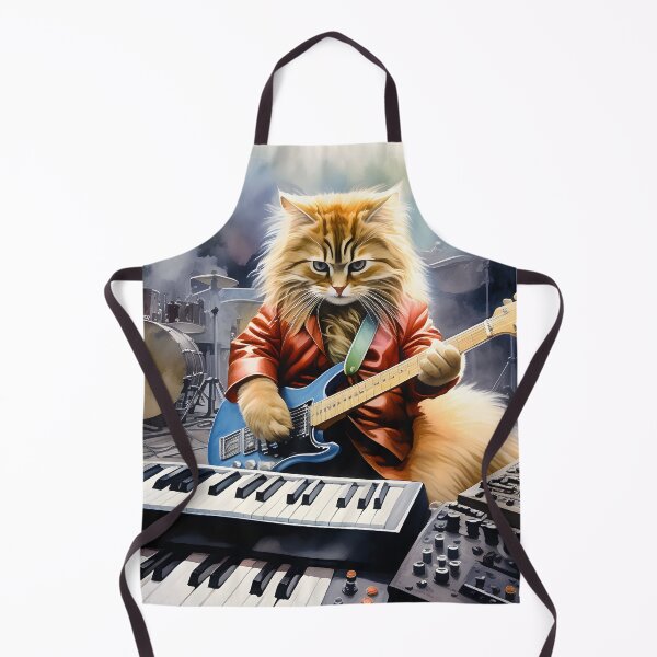Item preview, Rhythm Cat - The Fur-ging Pumpkins designed and sold by LSVart.