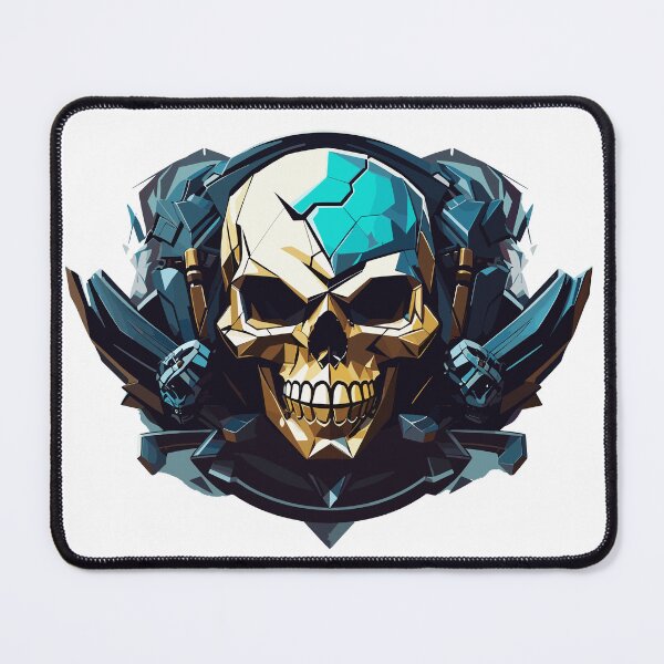 Item preview, Abstract Skull Illustration designed and sold by NordicBadger.