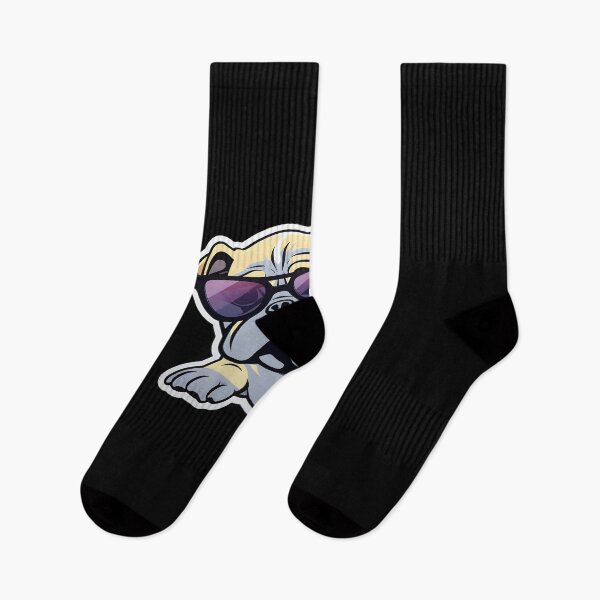 Item preview, Bulldog in Cool Sunglasses designed and sold by CUTEDOGGIEZ.