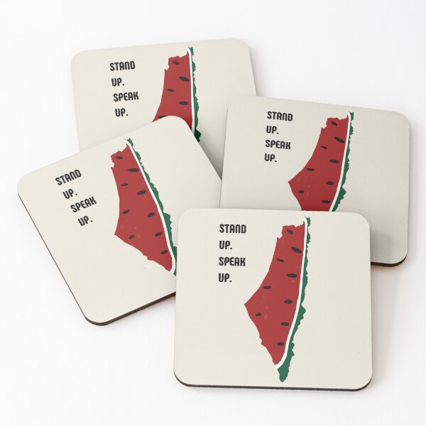 Item preview, Watermelon Stand up and Speak Up for Palestine  designed and sold by Slice Of Seed.