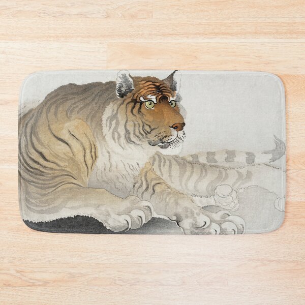 Item preview, Tiger (1900 - 1930) by Ohara Koson designed and sold by BossyCatHome.