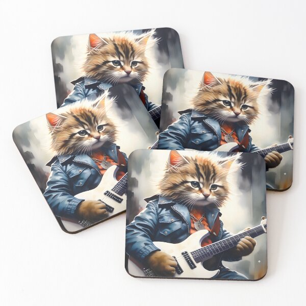 Item preview, Lead Guitar Cat - The Cat Zeppelin designed and sold by LSVart.
