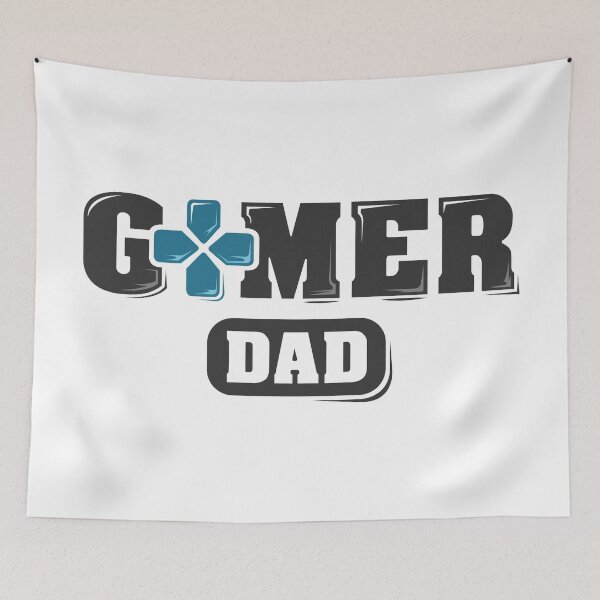 Item preview, Father Dad Graphic Game PC Console Controller Gaming Gamer Tournament Team Logo designed and sold by AndreMi.