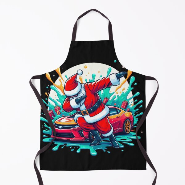 Item preview, dabbing santa, car gift designed and sold by AxelBrook.
