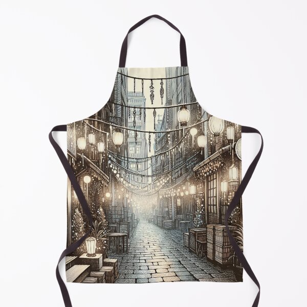 Item preview, Whispers of the Lantern-Lit Alley designed and sold by PictorialWhimsy.