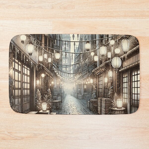 Item preview, Whispers of the Lantern-Lit Alley designed and sold by PictorialWhimsy.