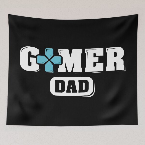 Artikelvorschau, Team Verein Vater Papa Grafik Spiel PC Konsole Controller Gaming Gamer Turnier Team Logo entworfen und verkauft von AndreMi.