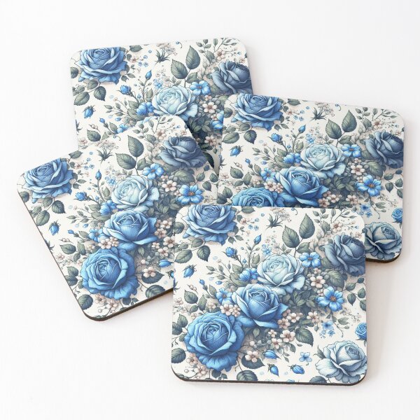 Aperçu de l'œuvre Imprimé Rose Bleue créée et vendue par jpereira3004.