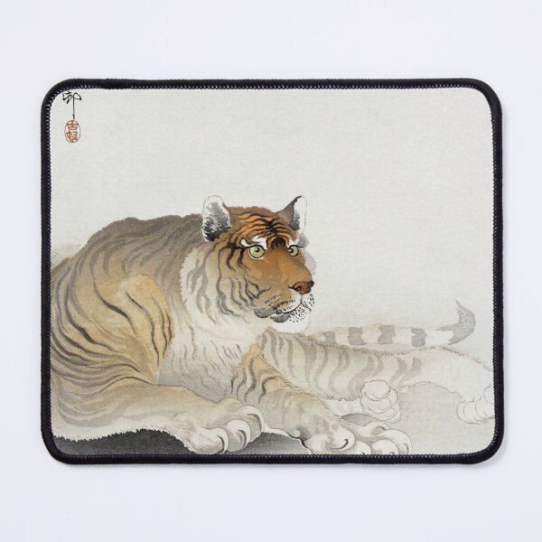 Item preview, Tiger (1900 - 1930) by Ohara Koson designed and sold by BossyCatHome.