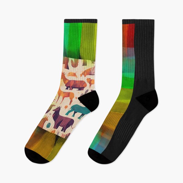 Item preview, safari in colorful background designed and sold by Moris-shop.