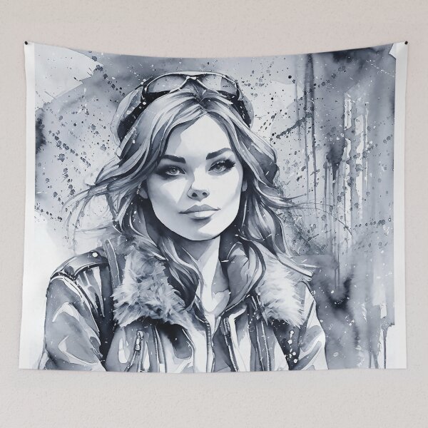 Item preview, Romantic Biker Girl designed and sold by Kostart.