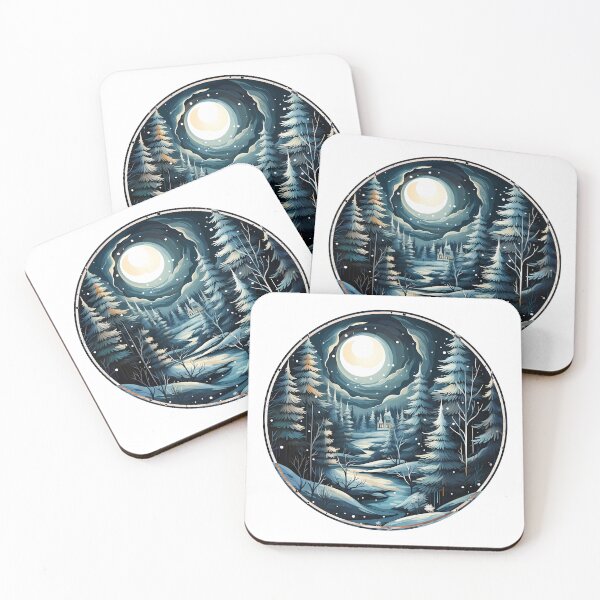 Item preview, Winter Forest Scene designed and sold by NBazilenco.