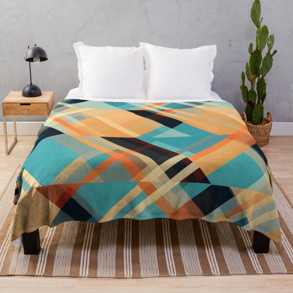 Item preview, Geometric Intersection - Bold Modernity Meets Classic Comfort designed and sold by FernsbyDesign.