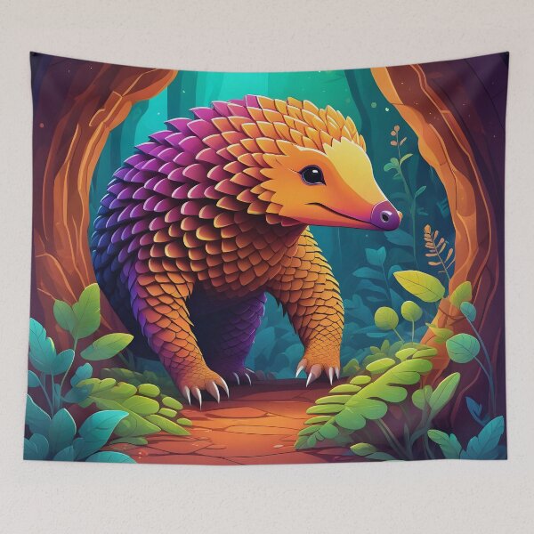 Item preview, Pangolin Artwork designed and sold by WildlifeInc.