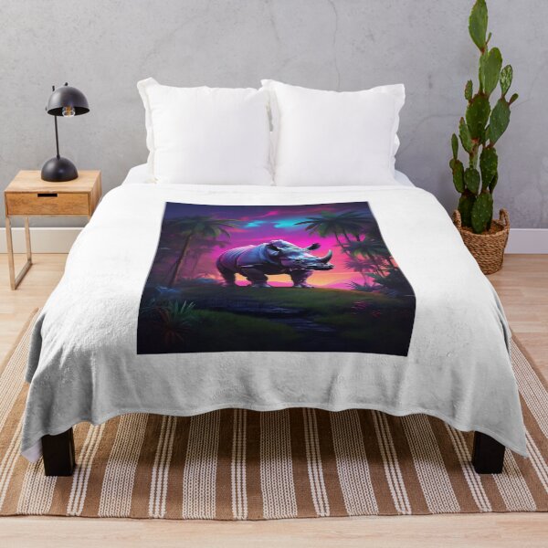 Item preview, African rhinoceros in the jungle designed and sold by Promarkets.