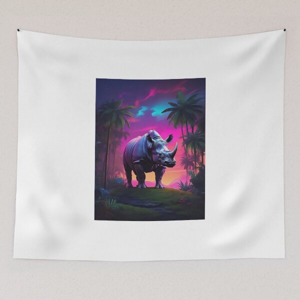 Item preview, African rhinoceros in the jungle designed and sold by Promarkets.