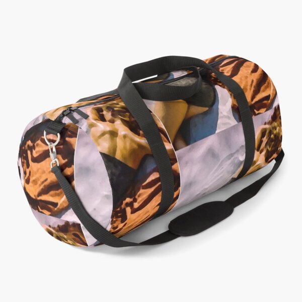 Item preview, 1940s Beach Fashion Painting Style Print designed and sold by lobodelnoir.
