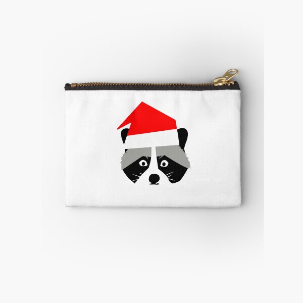 Item preview, Mapache con gorro de Papá Noel designed and sold by TheHellSong.