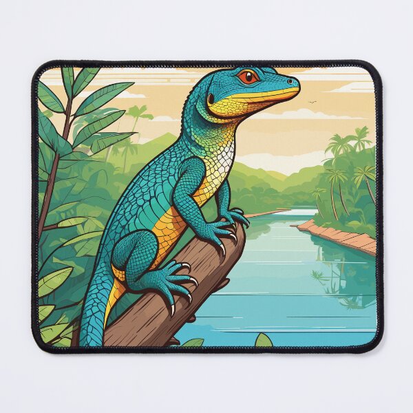 Item preview, Monitor Lizard Artwork designed and sold by WildlifeInc.