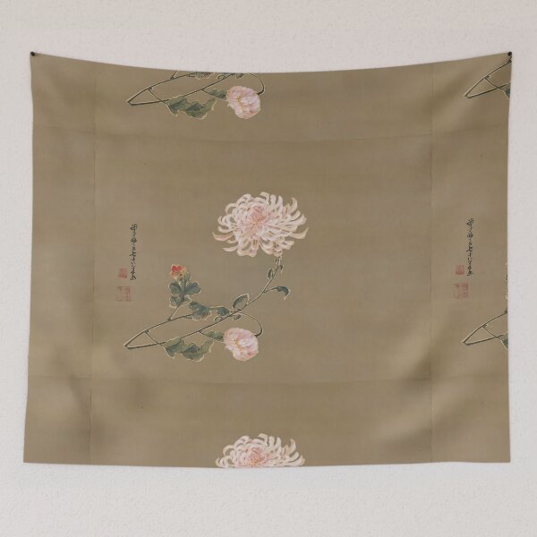 Item preview, Enhanced Edo Bloom: Chrysanthemum by Ito Jakuchu designed and sold by EmeraldeaArt.