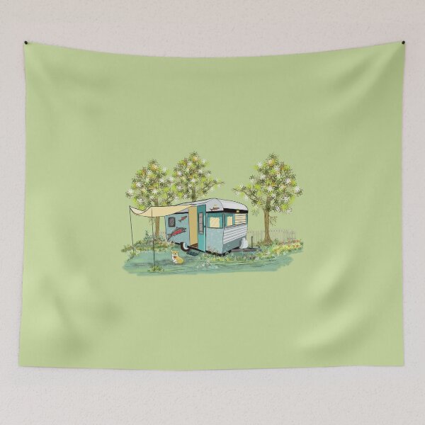 Item preview, Lets Go Camping! Vintage Retro style..... designed and sold by Salzanos.