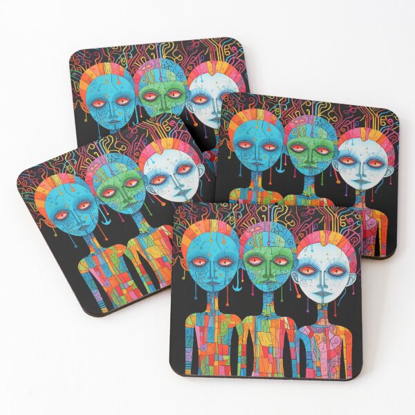 Item preview, The Visitors Bright and Bold designed and sold by whitecat23.