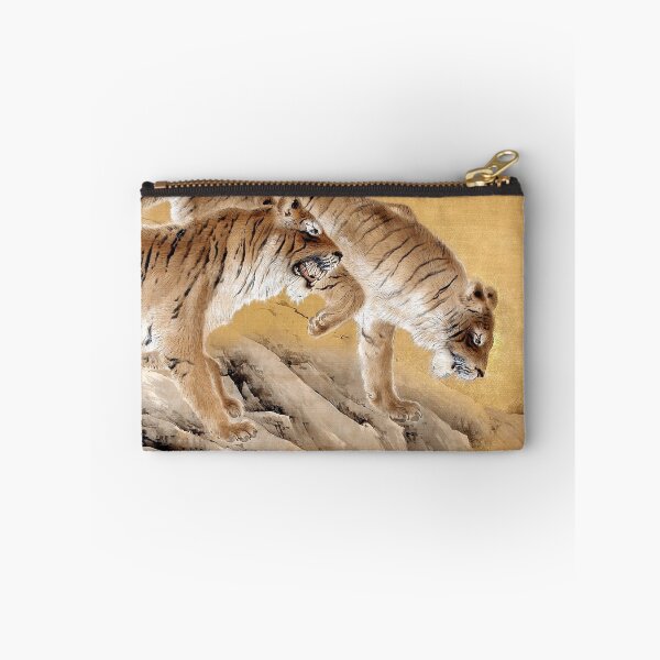 Item preview, Tigers by Mountain Streams (1892-1895) by Kishi Chikudō designed and sold by BossyCatHome.