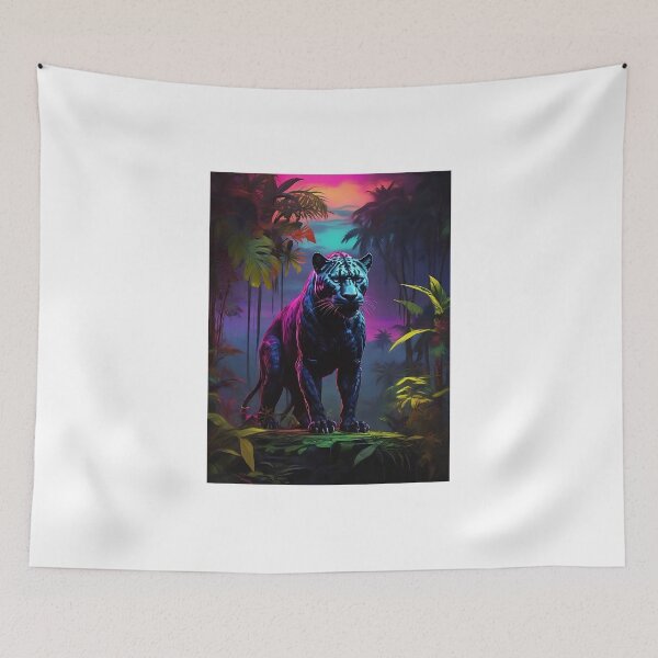 Item preview, Black panther in the jungle designed and sold by Promarkets.